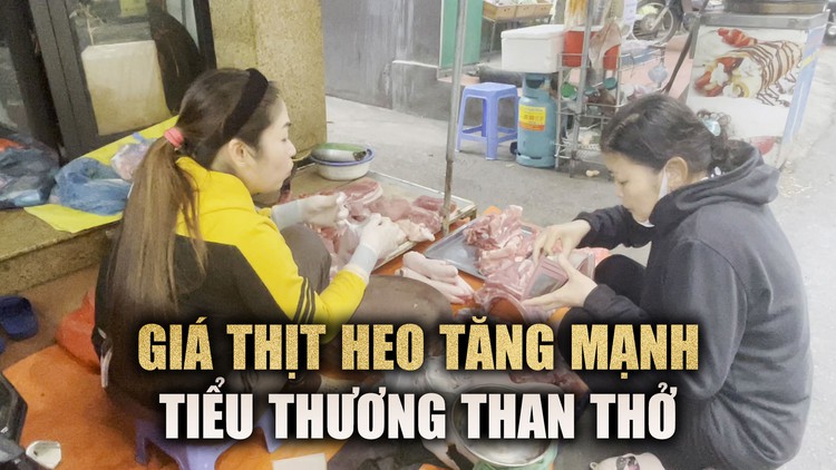 Tiểu thương than giá thịt heo tăng mạnh, nội trợ lại thấy bình thường