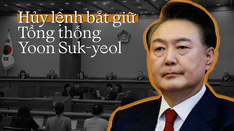 Tòa án Hàn Quốc hủy lệnh bắt, Tổng thống Yoon Suk-yeol có thể được thả