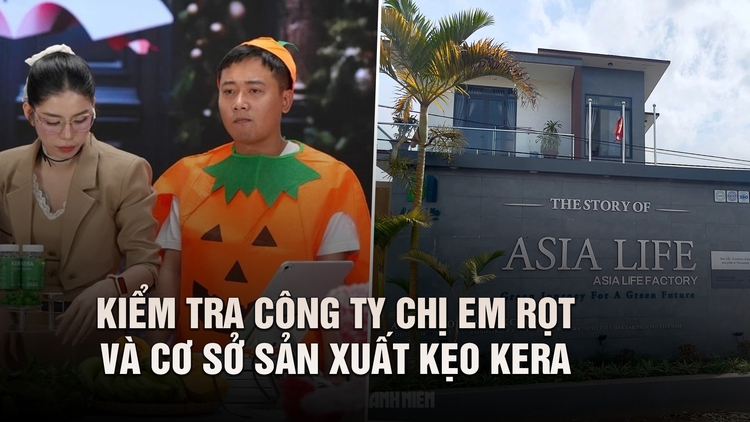 Kiểm tra hoạt động công ty Chị Em Rọt và cơ sở sản xuất kẹo rau củ Kera