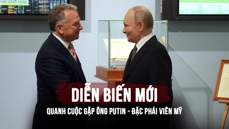 Đặc phái viên Mỹ gặp ông Putin, ông Trump chưa chọn được kế hoạch ngừng bắn
