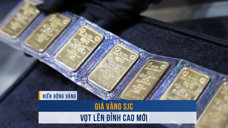 Biến động vàng ngày 17.4: Giá vàng tăng vũ bão sau cú sốc thuế, SJC vọt lên đỉnh cao mới