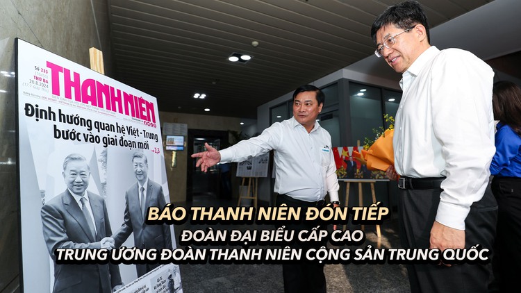 Báo Thanh Niên đón tiếp đoàn đại biểu cấp cao Trung ương Đoàn TNCS Trung Quốc