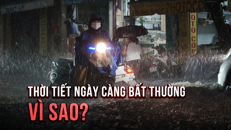Nắng, mưa, giông sét giữa mùa khô: Thời tiết ngày càng bất thường?