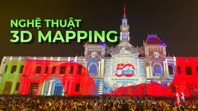 [VIDEO] Mãn nhãn, choáng ngợp trước 'bữa tiệc' nghệ thuật 3D Mapping