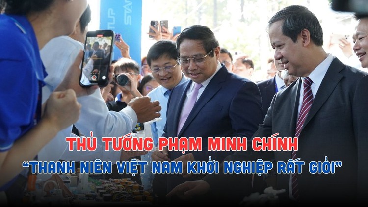 Thủ tướng Phạm Minh Chính: ‘Thanh niên Việt Nam khởi nghiệp rất giỏi nhưng phải có cơ chế giúp đỡ họ’
