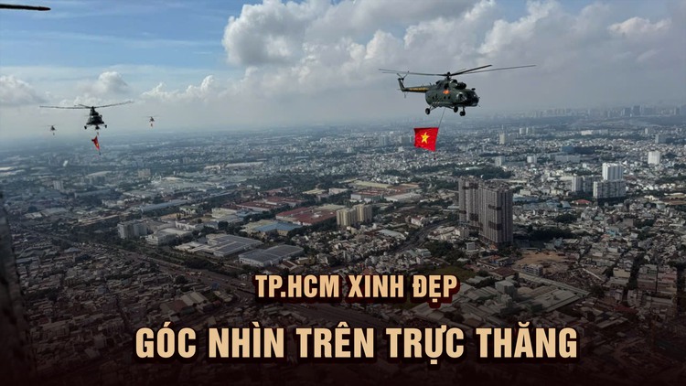 Ngắm nhìn biên đội trực thăng từ nhiều góc nhìn