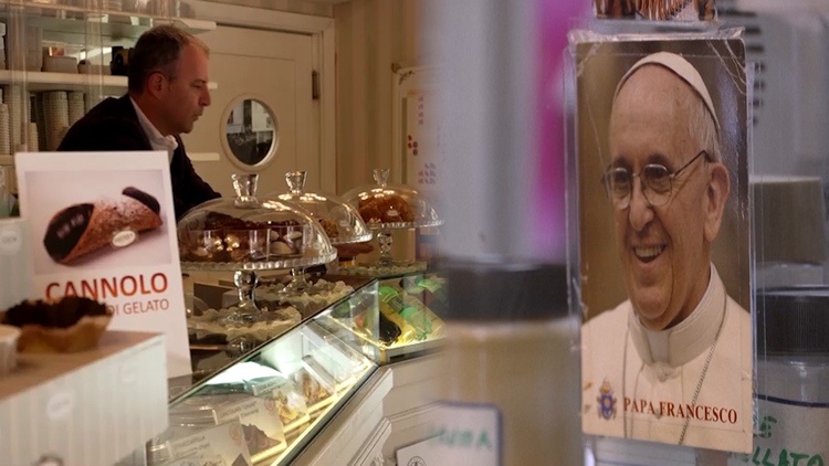 'Khẩu vị giản dị' của Giáo hoàng Francis qua hồi ức của chủ tiệm gelato
