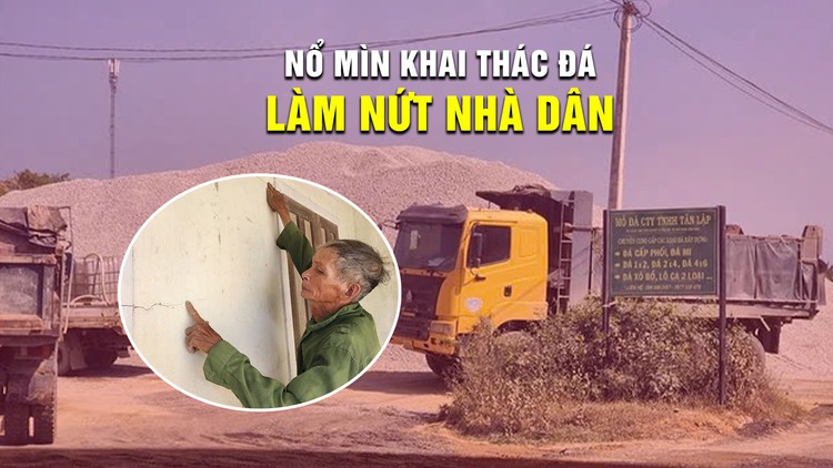 Bình Định: Người dân thấp thỏm vì hoạt động nổ mìn khai thác đá