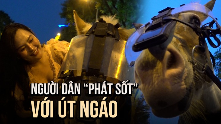 Người dân 'phát sốt' với Út Ngáo tại buổi sơ duyệt diễu binh, diễu hành