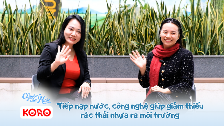 Chuyện của nước số 50: Tiếp nạp nước, công nghệ giúp giảm thiểu rác thải nhựa ra môi trường