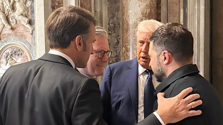 Pháp bác tin ông Trump không cho ông Macron tham gia họp với tổng thống Ukraine