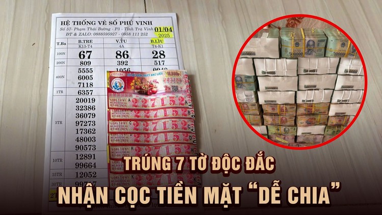 Chủ đại lý vé số tiết lộ về người vừa trúng 7 tờ độc đắc: Mua vé số khi đi thăm người nhà bệnh