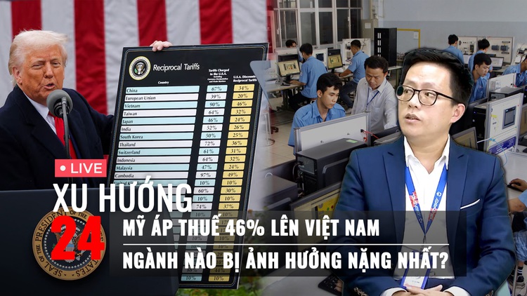 Xu Hướng 24: Mỹ áp thuế 46% lên Việt Nam - Điều gì đang xảy ra?