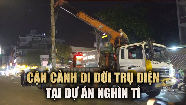 TP.HCM: Di dời trụ điện án ngữ tại dự án nghìn tỉ