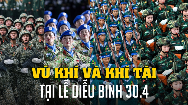 Diễu binh 30.4: Cận cảnh dàn vũ khí, khí tài được sử dụng tại lễ kỷ niệm
