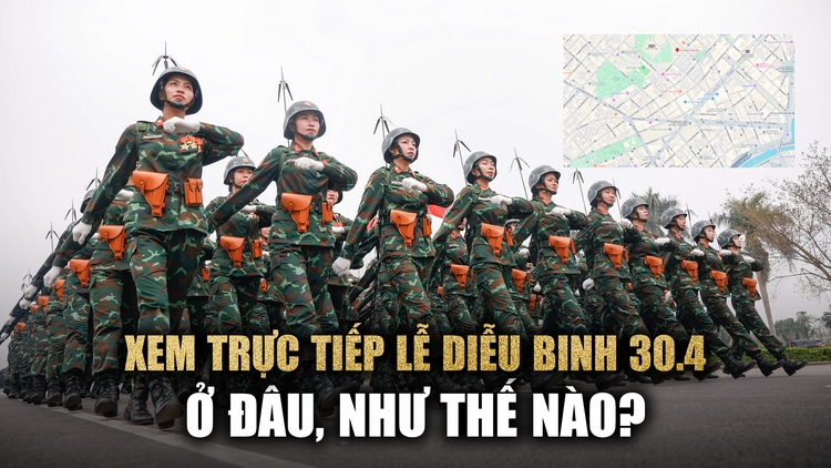 Lộ trình và các điểm xem trực tiếp lễ diễu binh 30.4 tại TP.HCM