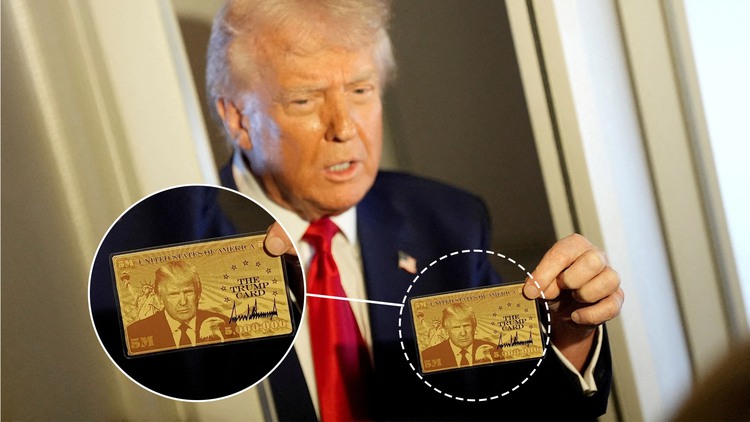 Thẻ vàng Trump trị giá 5 triệu USD, đã có bao nhiêu người đặt mua?