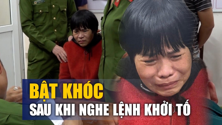 Vụ ‘mẹ giết con’ ở Quảng Nam: Bị can bật khóc sau khi nghe lệnh khởi tố
