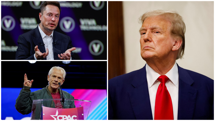 Tỉ phú Musk chỉ trích cố vấn cho ông Trump về thuế quan