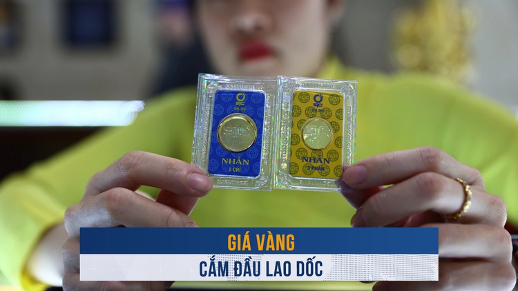 Biến động vàng ngày 7.4: Giá vàng cắm đầu lao dốc