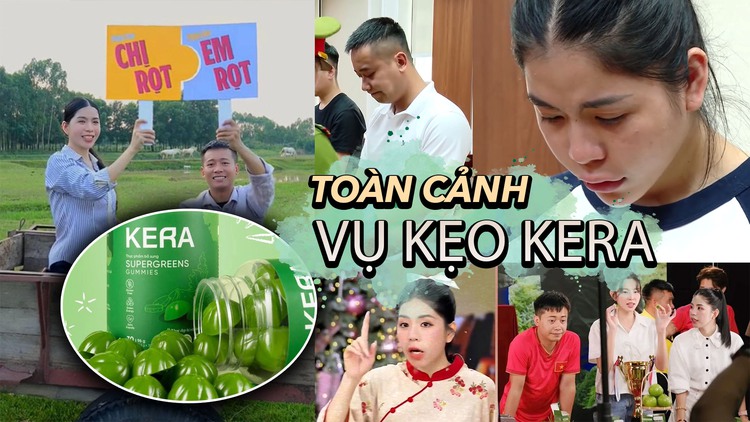 Toàn cảnh vụ kẹo rau củ Kera: Bước trượt dài của Quang Linh Vlogs, Thùy Tiên, Hằng Du Mục