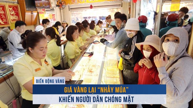 Biến động vàng ngày 9.4: Giá vàng lại ‘nhảy múa’ khiến người dân chóng mặt