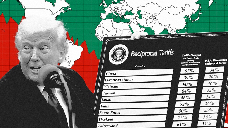 Thuế đối ứng của Tổng thống Trump có hiệu lực, chứng khoán ảm đạm