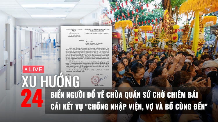 Xu Hướng 24: Dòng người chờ chiêm bái xá lợi Phật | Thực hư vụ 'chồng nhập viện, vợ và bồ đến chăm sóc'