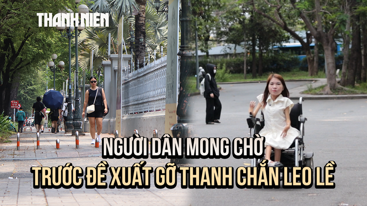 Đề xuất gỡ bỏ thanh chắn leo lề: Người khuyết tật nhẹ gánh, người dân đồng tình