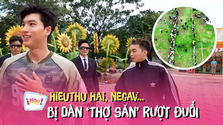HIEUTHUHAI, Negav… bị dàn ‘thợ săn’ rượt đuổi