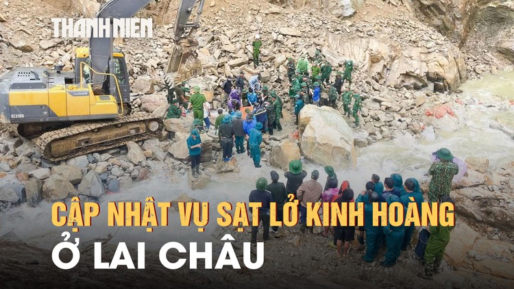 Cập nhật vụ sạt lở 5 người chết ở Lai Châu: Đã tìm được 3 thi thể nạn nhân