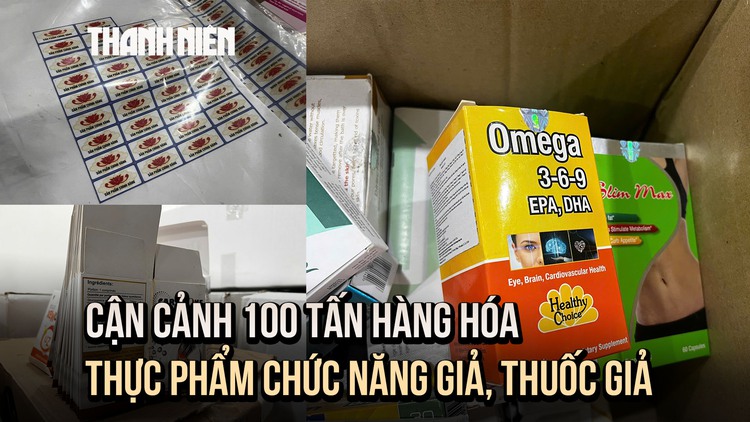 Vạch trần đường dây sản xuất thực phẩm chức năng giả của 2 vợ chồng dược sĩ