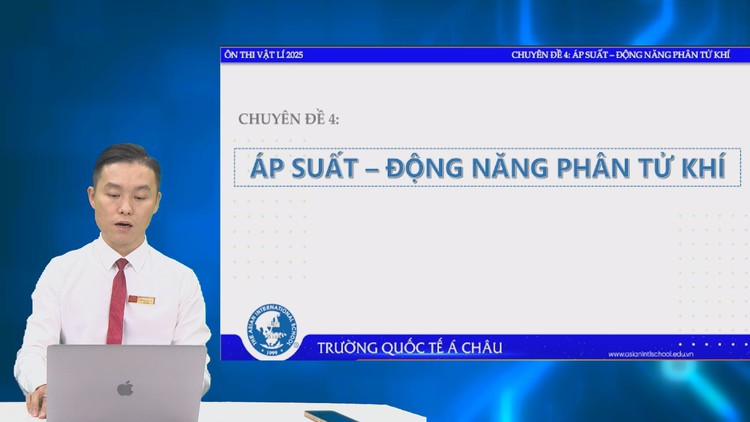 BÍ QUYẾT ÔN THI THPT 2025 | Môn vật lý | CĐ 4| Áp suất – Động năng phân tử khí