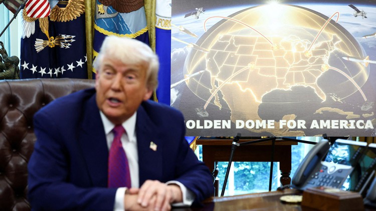 Vòm Vàng phòng thủ không gian của ông Trump sẽ tạo thay đổi lớn ra sao?