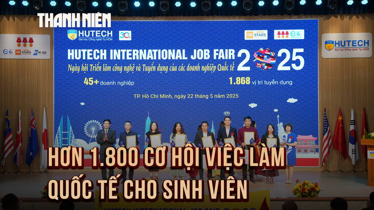 Mở ra hơn 1.800 cơ hội việc làm quốc tế tại HUTECH International Job Fair 2025