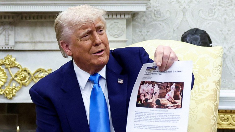 'Check var' tuyên bố của Tổng thống Trump về 'nạn diệt chủng người da trắng'