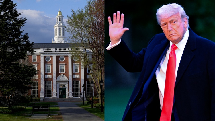 Ông Trump nói sinh viên nước ngoài giành chỗ của sinh viên Mỹ ở Harvard