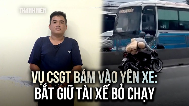 Lời khai của nam thanh niên bỏ chạy khi CSGT bám vào yên xe
