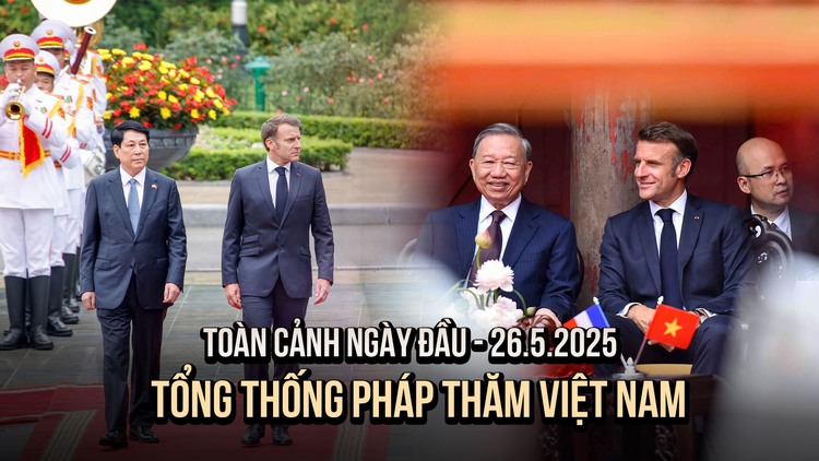 Ngày đầu Tổng thống Pháp thăm Việt Nam: Ký hợp tác về vắc xin | Xem Nhã nhạc Cung đình Huế