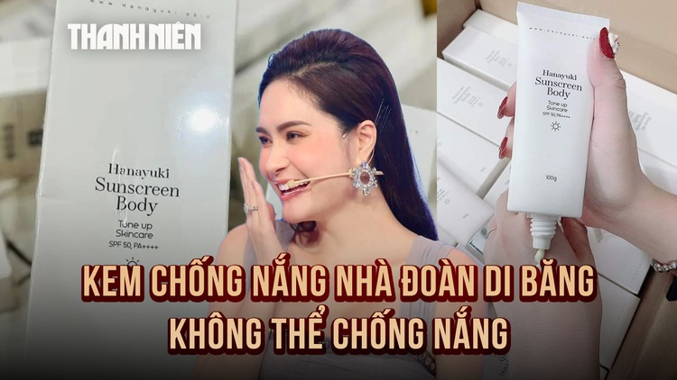 Đoàn Di Băng từng giới thiệu kem chống nắng Hanayuki thế nào?