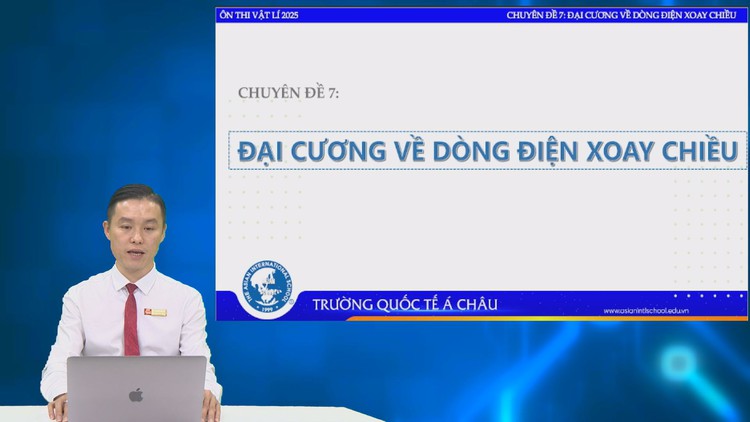 BÍ QUYẾT ÔN THI THPT 2025 | Môn vật lý | Chuyên đề 7 | Đại cương về dòng điện xoay chiều
