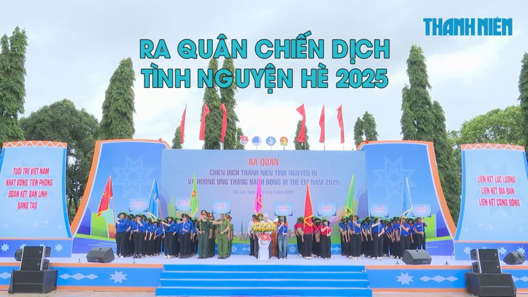 Lễ ra quân Chiến dịch Thanh niên tình nguyện hè 2025