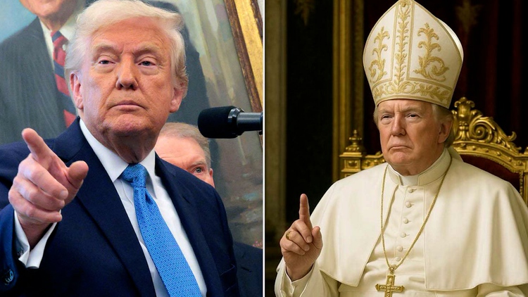 Ông Trump nói 'không liên quan' ảnh mặc đồ giáo hoàng, chê người chỉ trích 'không biết đùa'