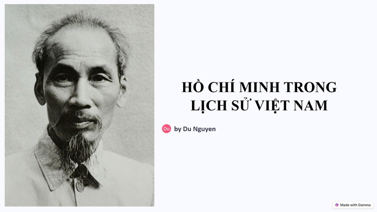 BÍ QUYẾT ÔN THI THPT 2025 | Môn lịch sử | Chuyên đề 9 | Chủ tịch Hồ Chí Minh trong lịch sử Việt Nam