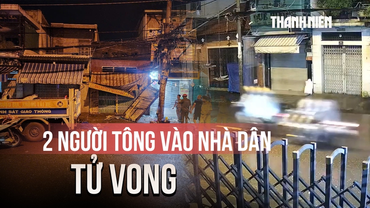 Trích xuất camera vụ 2 người tông vào nhà dân tử vong, nghi do đuổi nhau