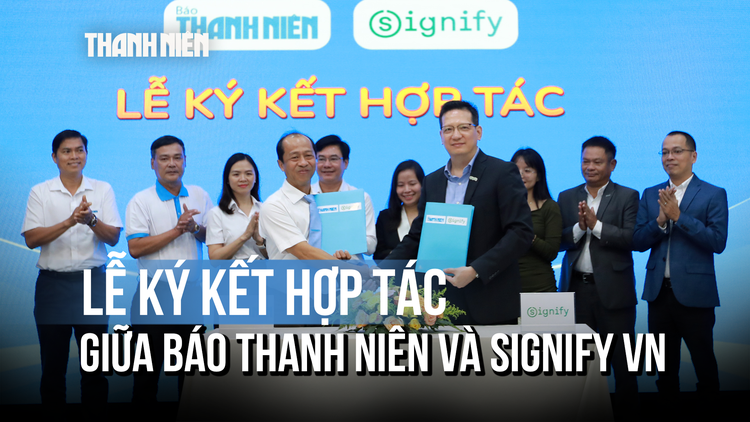 Báo Thanh Niên và Signify Việt Nam hợp tác vì cộng đồng và môi trường bền vững