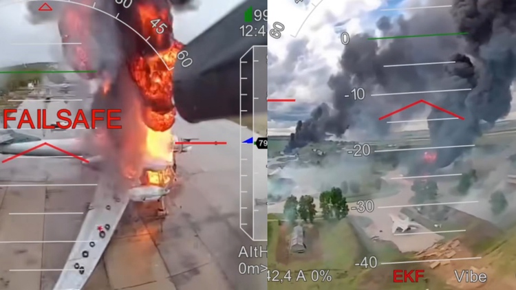 Ukraine tung video mới về chiến dịch UAV đánh không quân chiến lược Nga