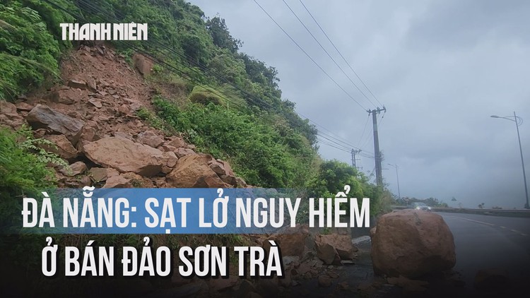 Bão số 1 gây mưa lớn, xuất hiện nhiều điểm sạt lở nguy hiểm