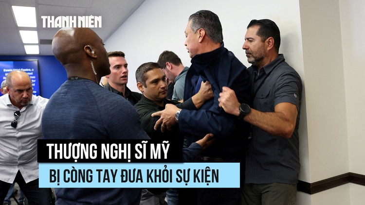 Thượng nghị sĩ Mỹ bị khống chế, còng tay khi chất vấn bộ trưởng