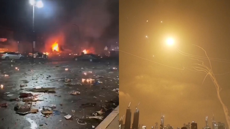 Iran dội tên lửa trả đũa, Israel tiếp tục không kích nhiều mục tiêu